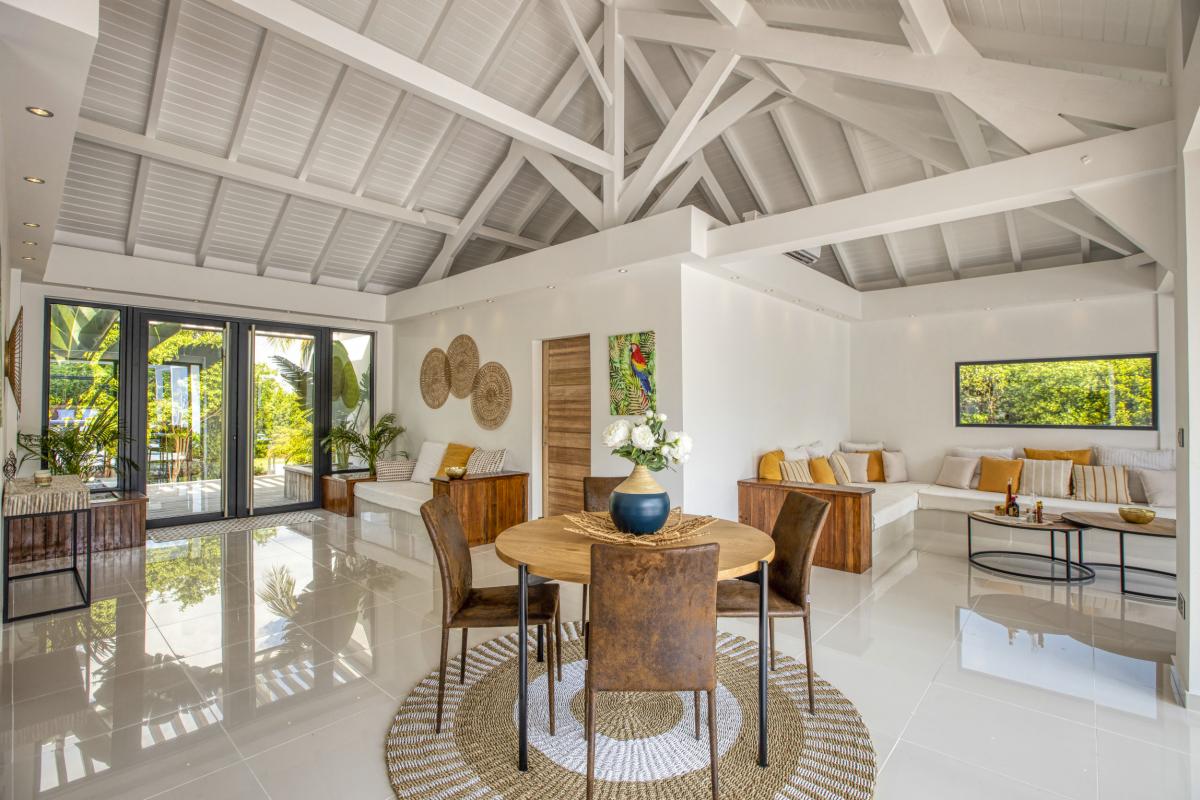 Location villa Saint Martin Terres Basses - Villa 2 chambres 4 personnes - piscine - jardin tropical - 2700m de la plage de Baie Rouge (19)